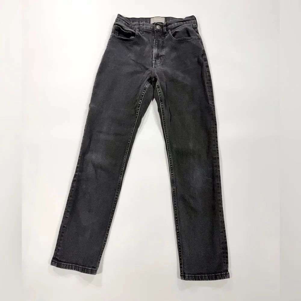 Everlane Black Straight-Leg Jeans – Size 26 (Regular)